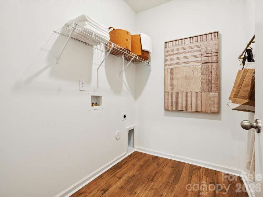 5066 Puddle Pond Road, Indian Trail, NC 28079.  MLS# CAR4414466, YatesRealty ID 44445. Representative photo-Laundry room