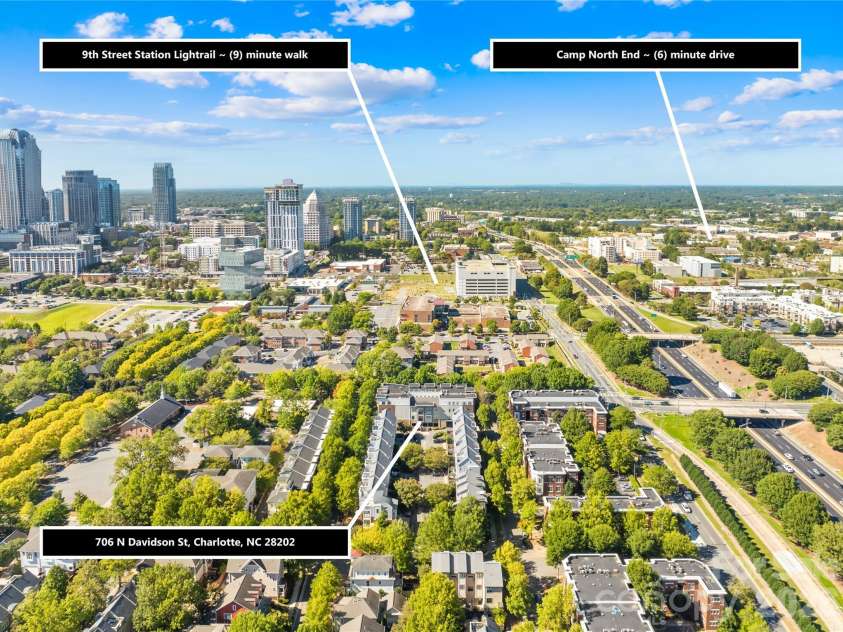 706 Davidson Street, Charlotte, NC 28202.  MLS# CAR4356946, YatesRealty ID 44450. 