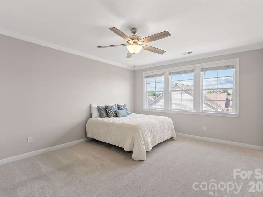 11645 Red Rust Lane, Charlotte, NC 28277.  MLS# CAR4409968, YatesRealty ID 44452. Primary Bedroom