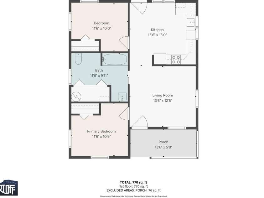 100 Gardner Street, Hickory, NC 28601.  MLS# CAR4414739, YatesRealty ID 44454. Floorplan