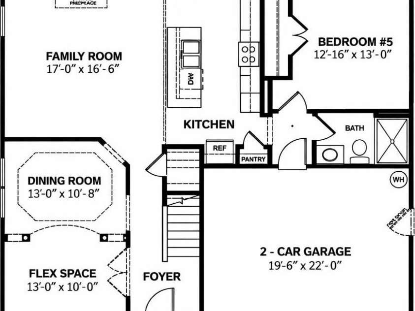 266 Corrie Ann Drive, Concord, NC 28027.  MLS# CAR4414495, YatesRealty ID 44455. Main Level