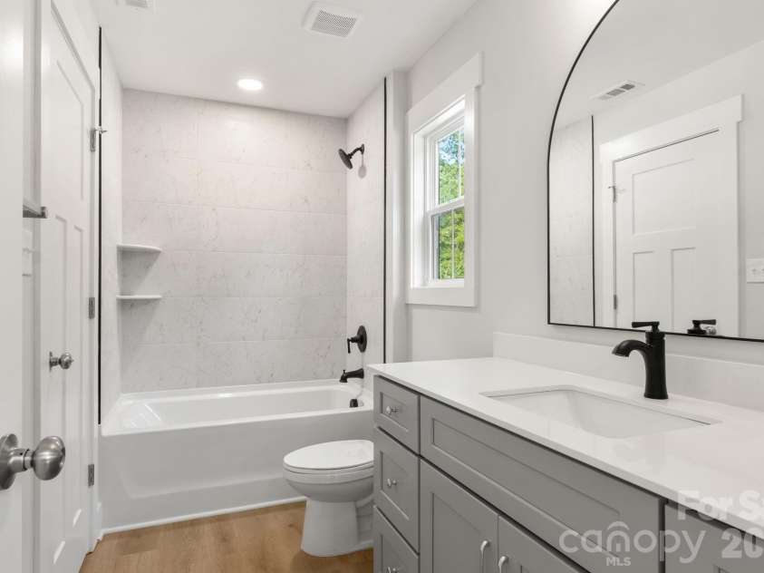 145 McCorkle Street, York, SC 29745.  MLS# CAR4414439, YatesRealty ID 44458. Primary bathroom