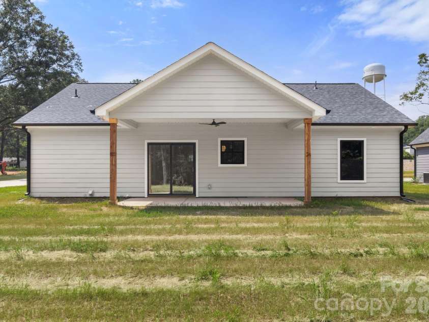 151 McCorkle Street, York, SC 29745.  MLS# CAR4414413, YatesRealty ID 44460. Back patio