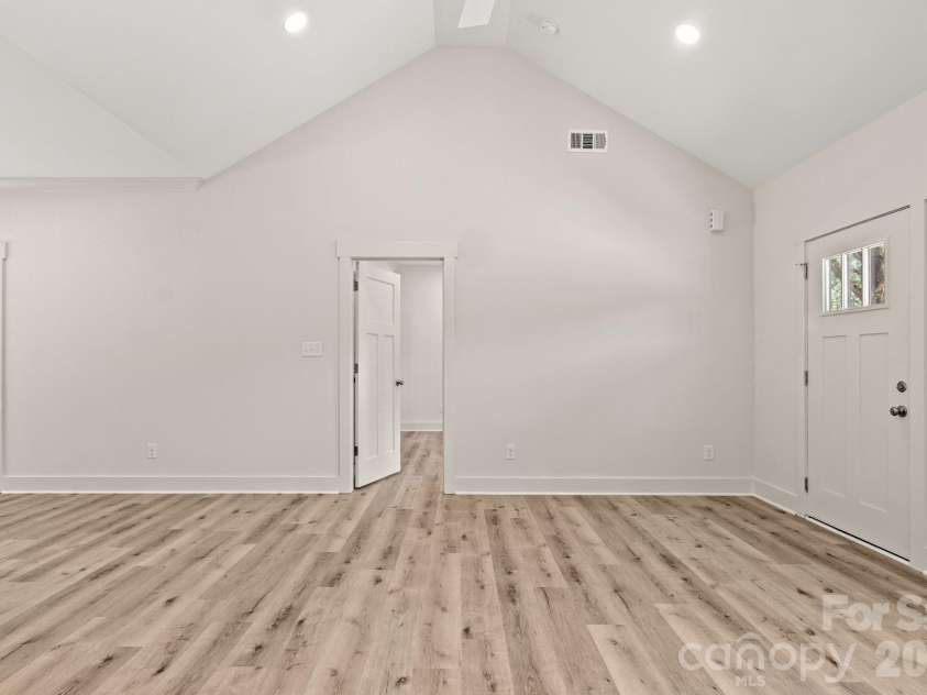 151 McCorkle Street, York, SC 29745.  MLS# CAR4414413, YatesRealty ID 44460. Entering primary bedroom