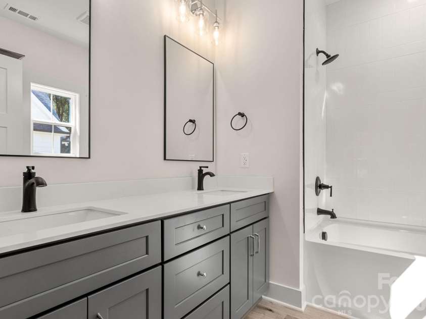 151 McCorkle Street, York, SC 29745.  MLS# CAR4414413, YatesRealty ID 44460. Primary bathroom w/ double vanity