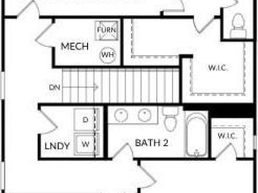 1327 Mossy Glade Road, Indian Trail, NC 28079.  MLS# CAR4414837, YatesRealty ID 44466. Upper Level
