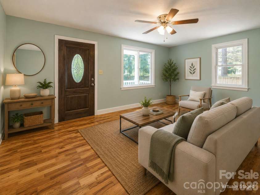 4 La Rue Street, Asheville, NC 28806.  MLS# CAR4414587, YatesRealty ID 44467. Virtually Staged