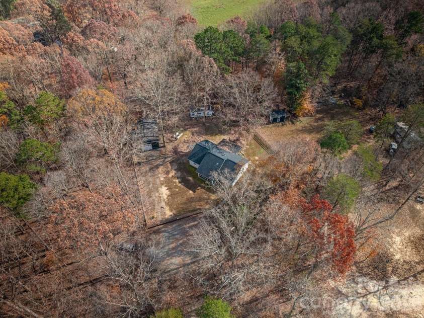 1011 Lester Trail, Iron Station, NC 28080.  MLS# CAR4414828, YatesRealty ID 44471. Aerial View