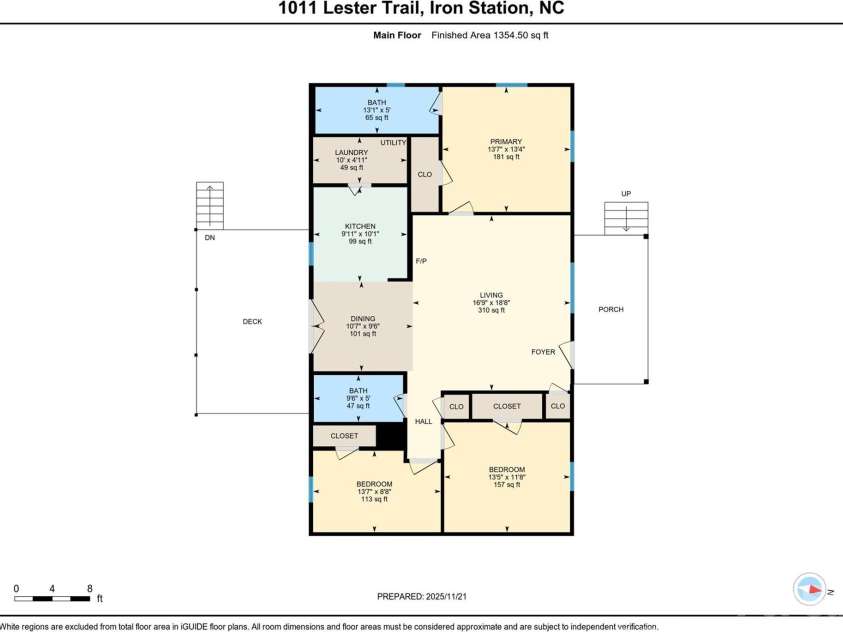 1011 Lester Trail, Iron Station, NC 28080.  MLS# CAR4414828, YatesRealty ID 44471. Floor Plan