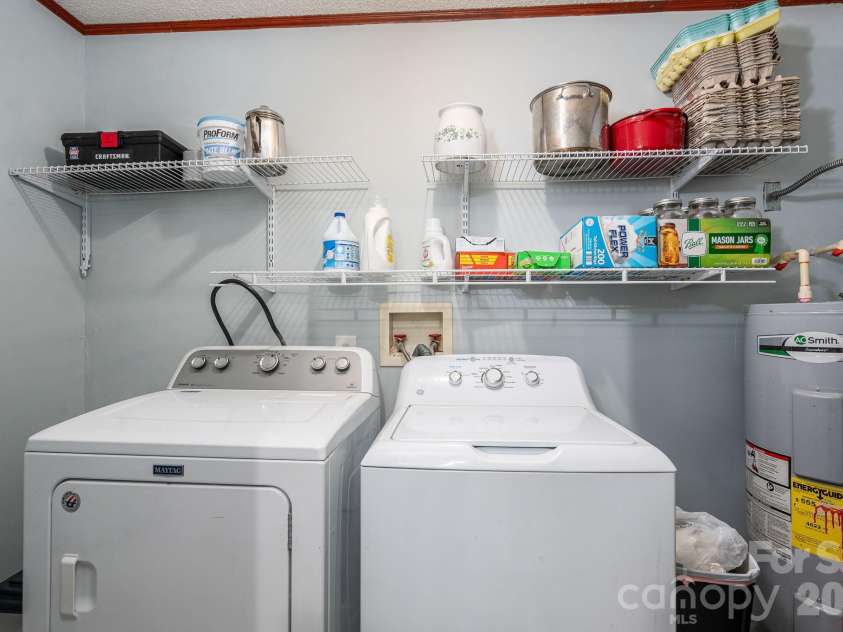 1011 Lester Trail, Iron Station, NC 28080.  MLS# CAR4414828, YatesRealty ID 44471. Laundry