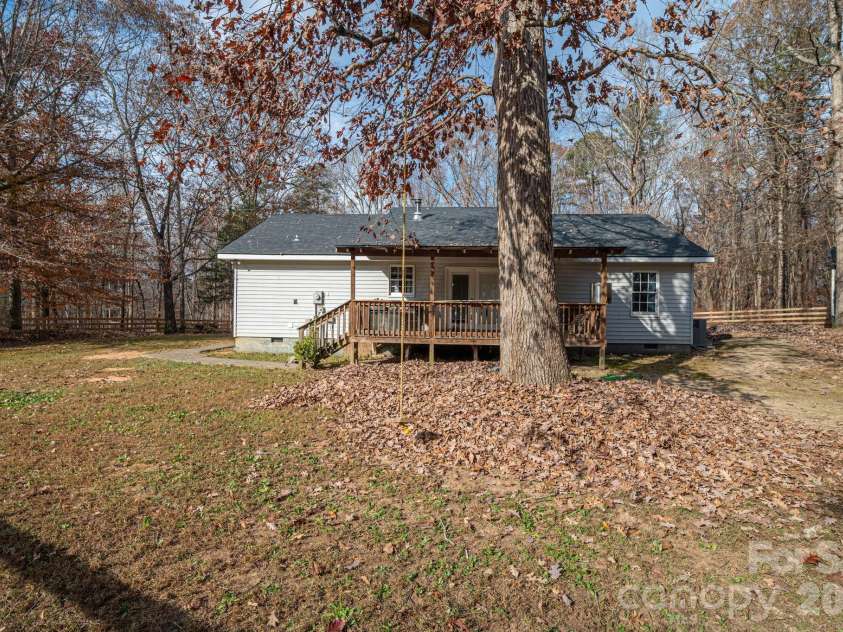 1011 Lester Trail, Iron Station, NC 28080.  MLS# CAR4414828, YatesRealty ID 44471. Rear View