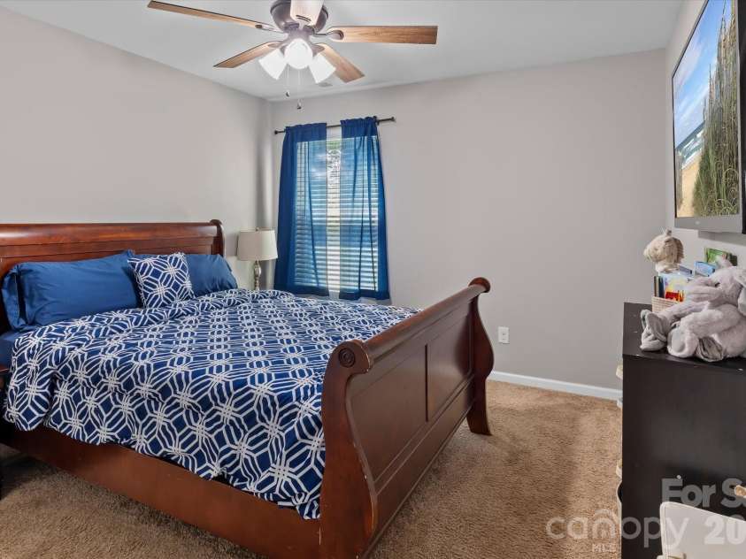 7513 Meridale Forest Drive, Charlotte, NC 28269.  MLS# CAR4414384, YatesRealty ID 44504. Bedroom 2