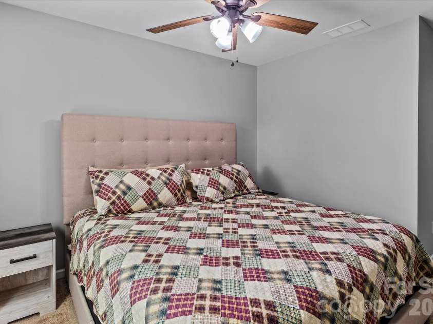 7513 Meridale Forest Drive, Charlotte, NC 28269.  MLS# CAR4414384, YatesRealty ID 44504. Bedroom 4
