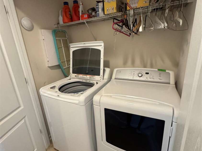 19010 Lake Breeze Drive, Cornelius, NC 28031.  MLS# CAR4414917, YatesRealty ID 44505. Laundry Room in Hallway