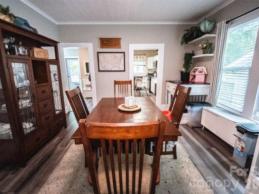 702 5th Street, Spencer, NC 28159.  MLS# CAR4413894, YatesRealty ID 44529. Dining room