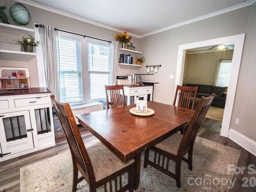 702 5th Street, Spencer, NC 28159.  MLS# CAR4413894, YatesRealty ID 44529. Dining room
