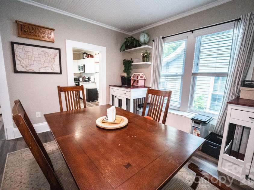 702 5th Street, Spencer, NC 28159.  MLS# CAR4413894, YatesRealty ID 44529. Dining room