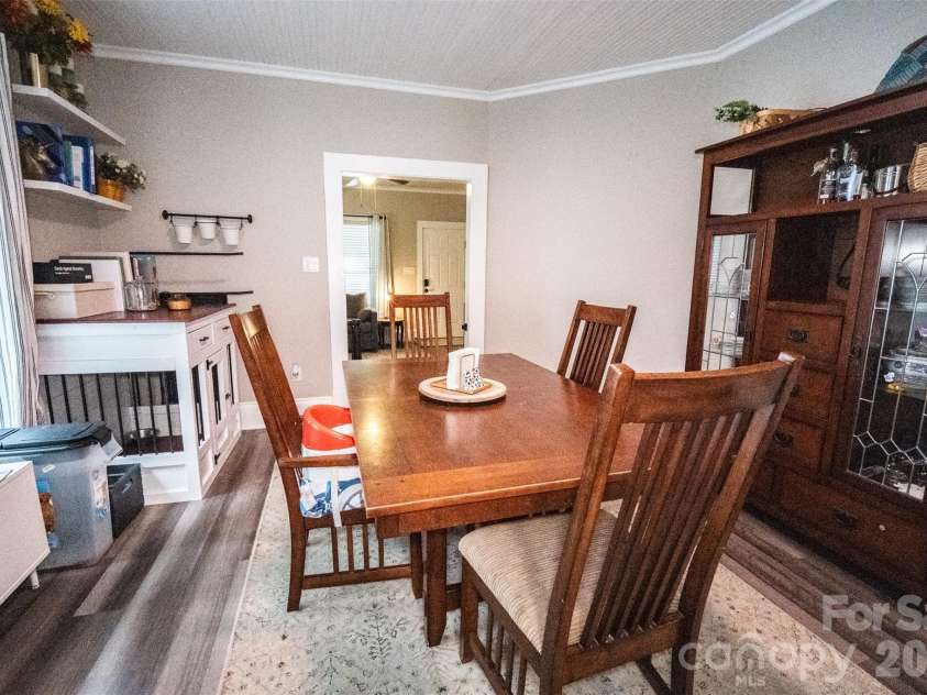 702 5th Street, Spencer, NC 28159.  MLS# CAR4413894, YatesRealty ID 44529. Dining room