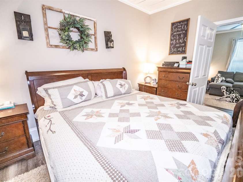 702 5th Street, Spencer, NC 28159.  MLS# CAR4413894, YatesRealty ID 44529. Primary bedroom