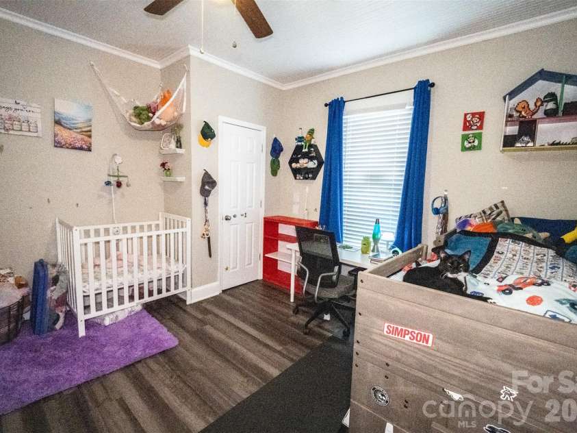 702 5th Street, Spencer, NC 28159.  MLS# CAR4413894, YatesRealty ID 44529. Second bedroom