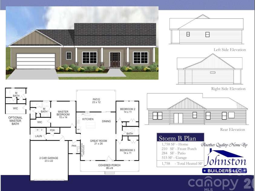183 Bevis Lane, Statesville, NC 28677.  MLS# CAR4414559, YatesRealty ID 44532. Floorplan