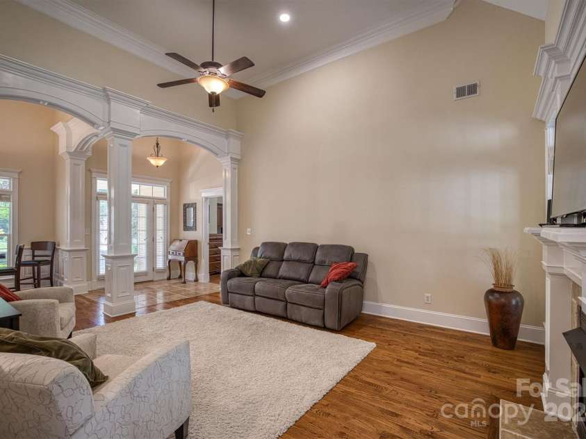 3670 West Bay Drive, Sherrills Ford, NC 28673.  MLS# CAR4158245, YatesRealty ID 4454. Living room