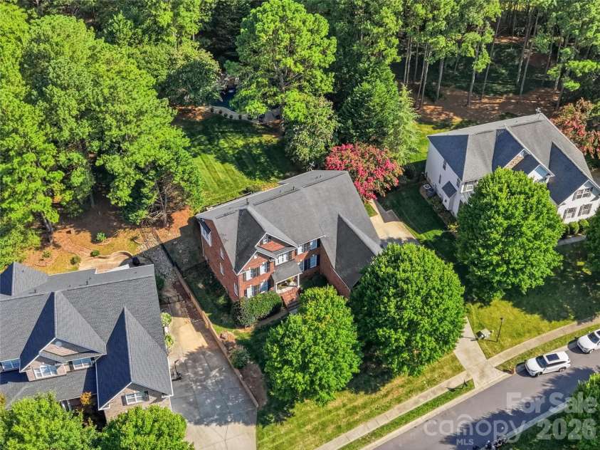 8403 Dunton Court, Waxhaw, NC 28173.  MLS# CAR4400840, YatesRealty ID 44556. Ariel View