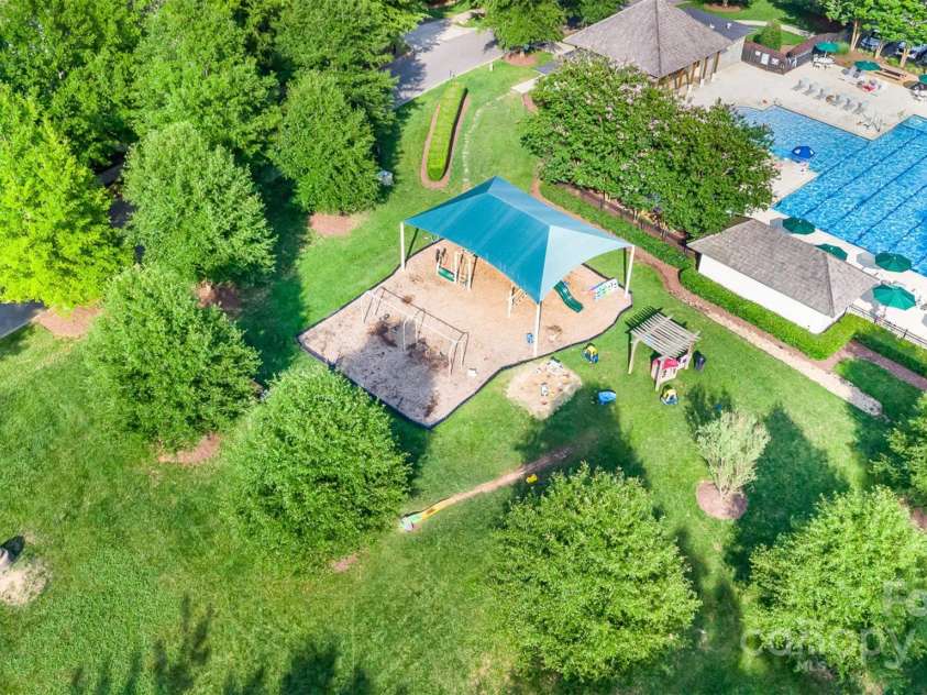 12304 Huntersville Concord Road, Huntersville, NC 28078.  MLS# CAR4268333, YatesRealty ID 4456. Community pool and playground