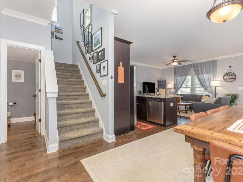 12304 Huntersville Concord Road, Huntersville, NC 28078.  MLS# CAR4268333, YatesRealty ID 4456. Open-concept main floor