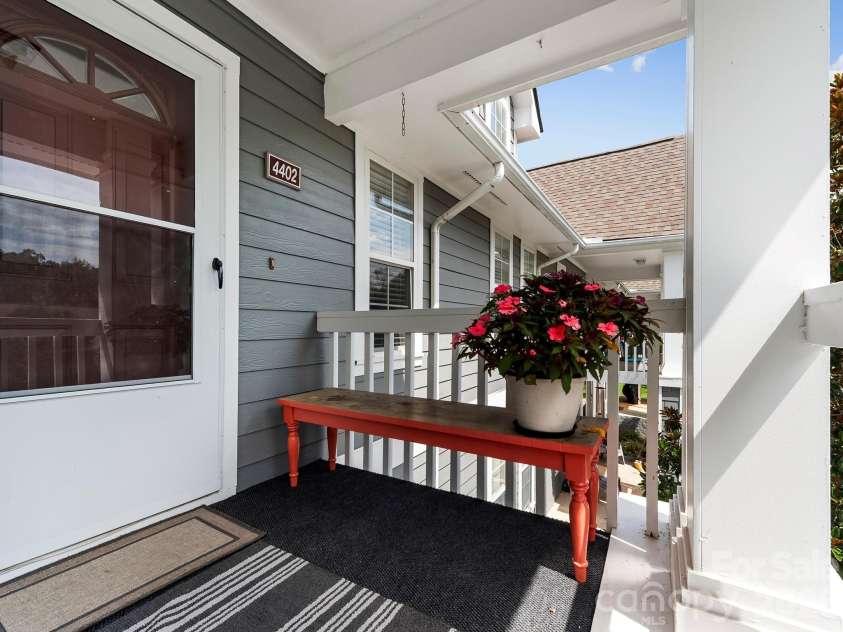 4402 Marble Way, Asheville, NC 28806.  MLS# CAR4413384, YatesRealty ID 44561. Covered Front Porch