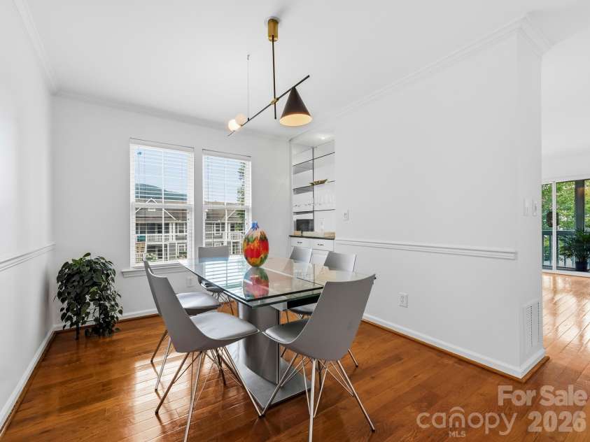 4402 Marble Way, Asheville, NC 28806.  MLS# CAR4413384, YatesRealty ID 44561. Spacious Dining with Modern Fixtures