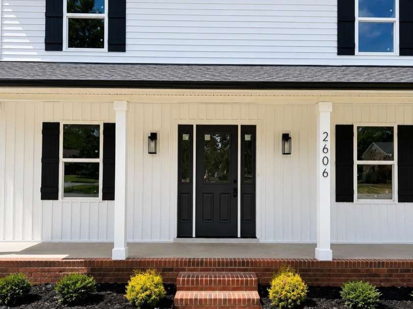 2606 Pine Forest Drive, Gastonia, NC 28056.  MLS# CAR4406413, YatesRealty ID 44566. Digitally altered grass
