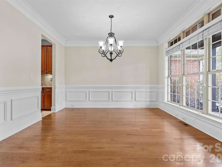 5164 Mill Race Lane, Lancaster, SC 29720.  MLS# CAR4342322, YatesRealty ID 4458. Dining Room viewed from Foyer