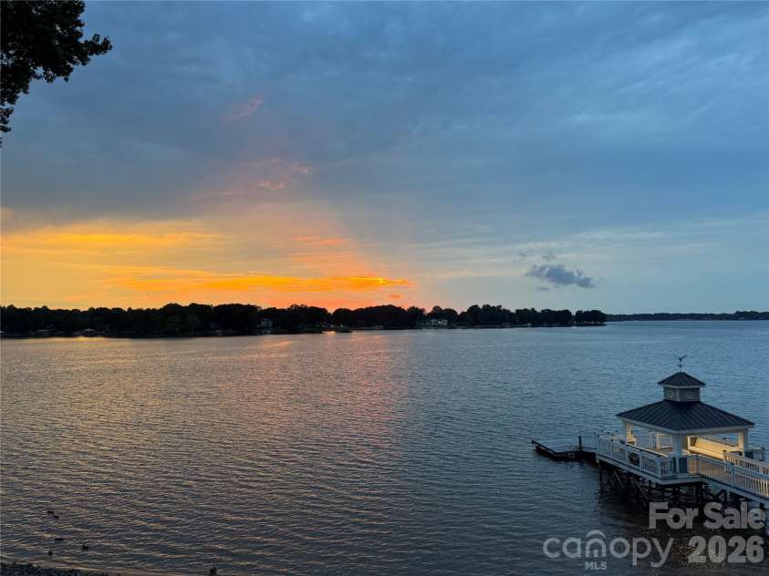 930 Southwest Drive, Davidson, NC 28036.  MLS# CAR4414435, YatesRealty ID 44582. View from the private balcony