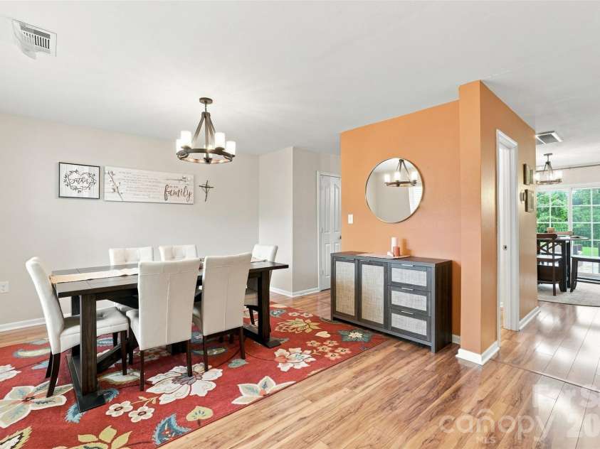 1773 Eastway Drive, Dallas, NC 28034.  MLS# CAR4414070, YatesRealty ID 44598. Dining room