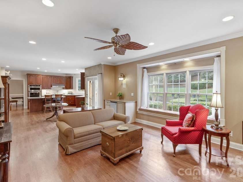 2310 Keara Way, Charlotte, NC 28270.  MLS# CAR4314530, YatesRealty ID 4460. Family room, living room and outside patio area is wired for surround sound & the walls have extra insulation for the surround sound