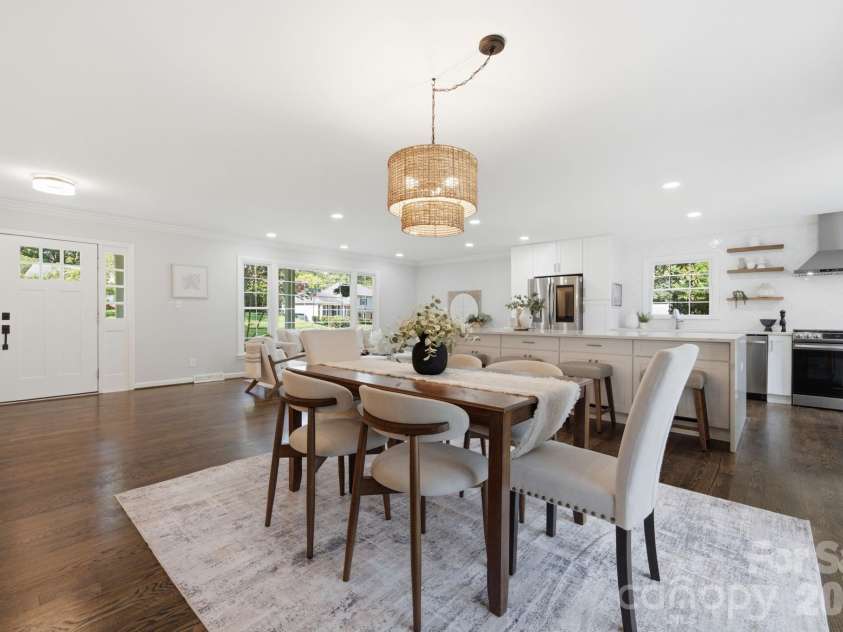 8323 Cliffside Drive, Charlotte, NC 28270.  MLS# CAR4413932, YatesRealty ID 44601. Open floor concept