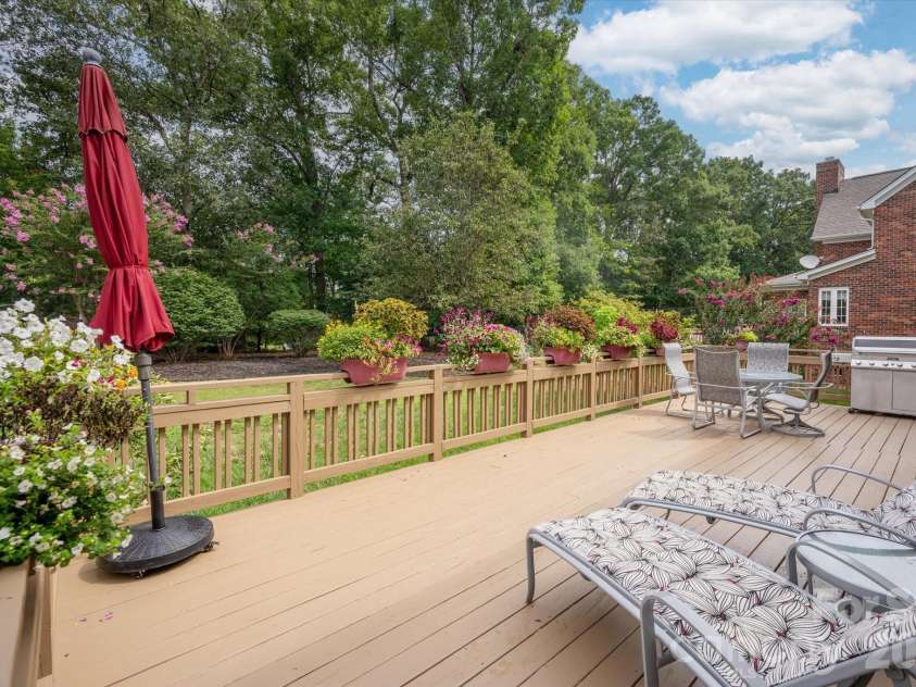 8306 Denholme Drive, Waxhaw, NC 28173.  MLS# CAR4413160, YatesRealty ID 44605. Private Backyard