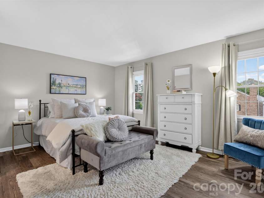 8093 Regent Park Lane, Charlotte, NC 28210.  MLS# CAR4413935, YatesRealty ID 44607. Primary Bedroom