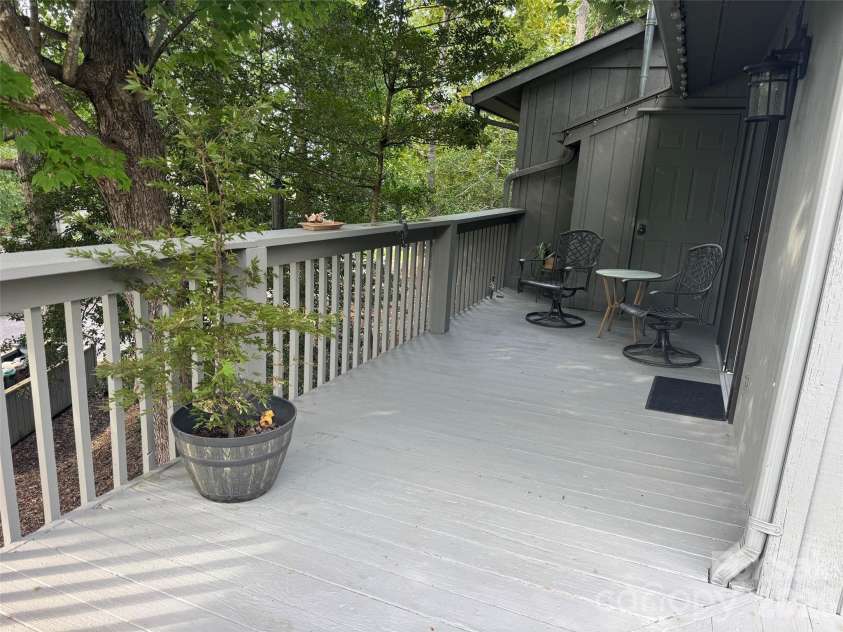 501 Independence Trail, Morganton, NC 28655.  MLS# CAR4413269, YatesRealty ID 44614. Rear Deck