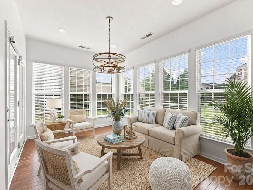 1040 Mesa Verde Drive, Fort Mill, SC 29707.  MLS# CAR4407477, YatesRealty ID 44615. Sunroom virtually staged