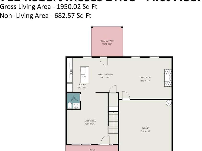 712 Robert Moses Drive, Gastonia, NC 28056.  MLS# CAR4410167, YatesRealty ID 44617. 