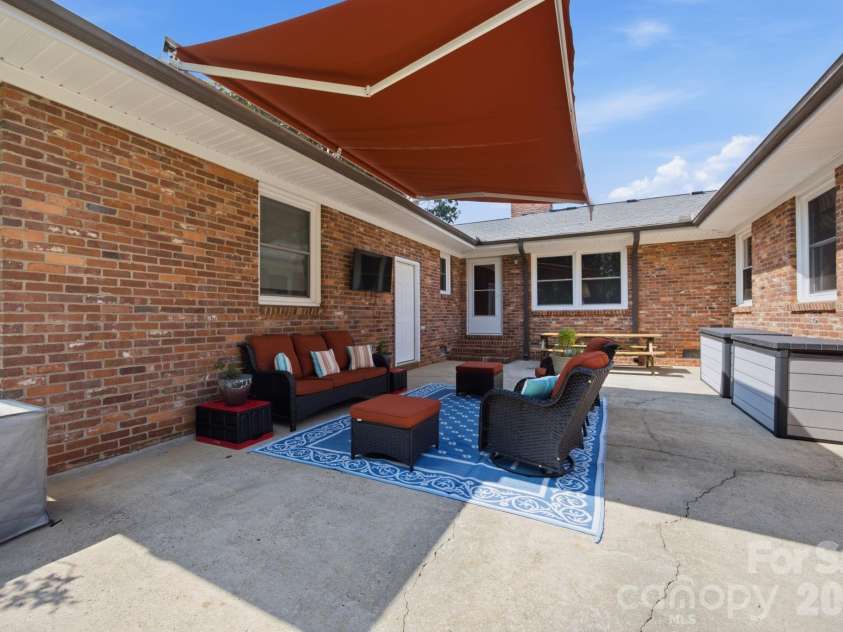 1285 Patterson Street, China Grove, NC 28023.  MLS# CAR4410230, YatesRealty ID 44618. Imagine grilling & chilling!