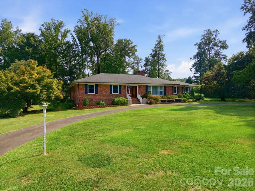 1285 Patterson Street, China Grove, NC 28023.  MLS# CAR4410230, YatesRealty ID 44618. Nice level backyard