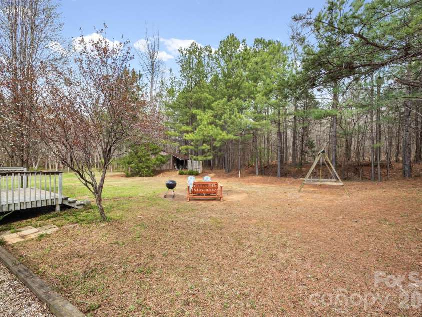 219 Nottingham Drive, York, SC 29745.  MLS# CAR4347326, YatesRealty ID 4463. Backyard
