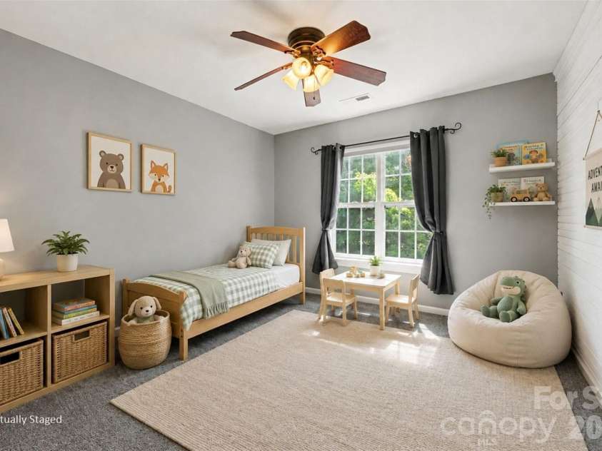 10139 Alvarado Way, Charlotte, NC 28277.  MLS# CAR4405380, YatesRealty ID 44631. Bedroom 4 - Virtually Staged