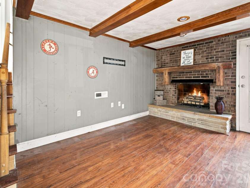 19 Pj Mcree Road, Maiden, NC 28650.  MLS# CAR4414681, YatesRealty ID 44639. Den in Basement - fire virtually added