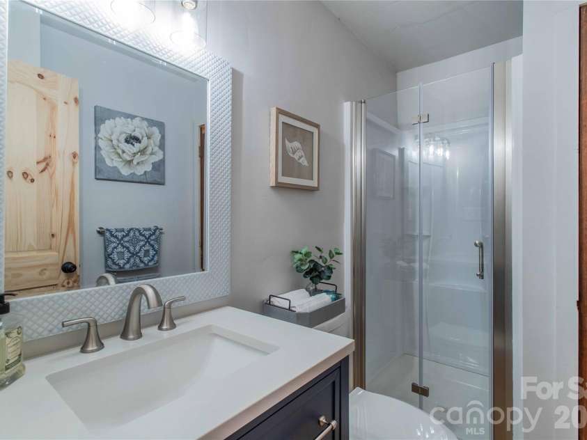132 Hurd Road, Canton, NC 28716.  MLS# CAR4411733, YatesRealty ID 44644. Second bath