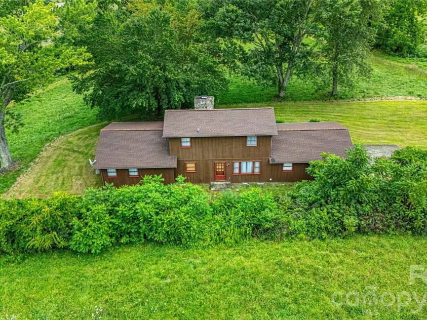 132 Hurd Road, Canton, NC 28716.  MLS# CAR4411733, YatesRealty ID 44644. Very private setting