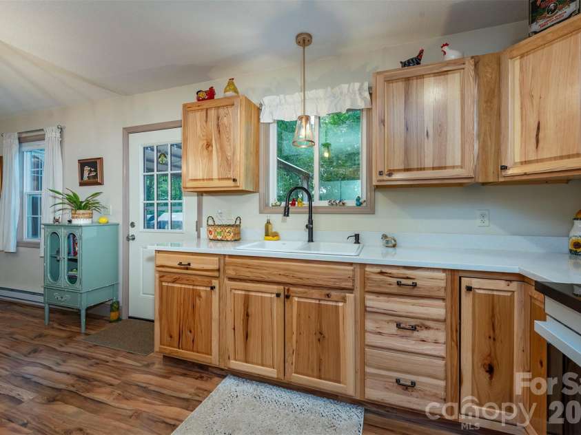 4895 Hudlow Road, Union Mills, NC 28167.  MLS# CAR4414979, YatesRealty ID 44656. Beautiful Hickory Cabinets in the kitchen